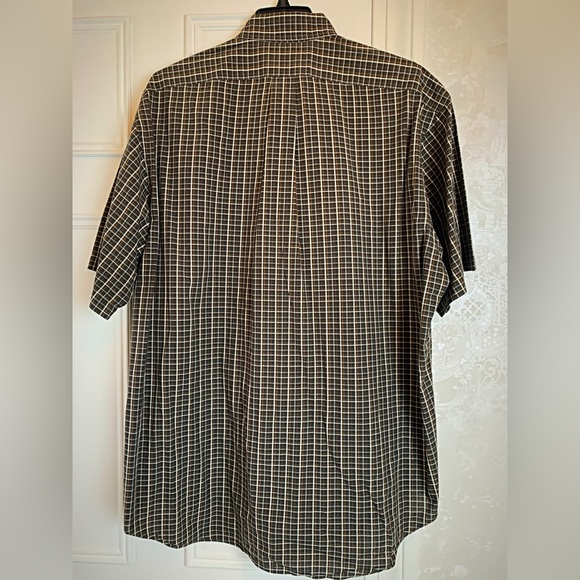 Ralph Lauren Brown plaid button down, cotton - Picture 2 of 4